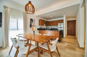 Peaceful Fancy Apartment in Aldea Zama with Terrace, Plunge Pool, Grill, Gym & Top-Notch Amenities